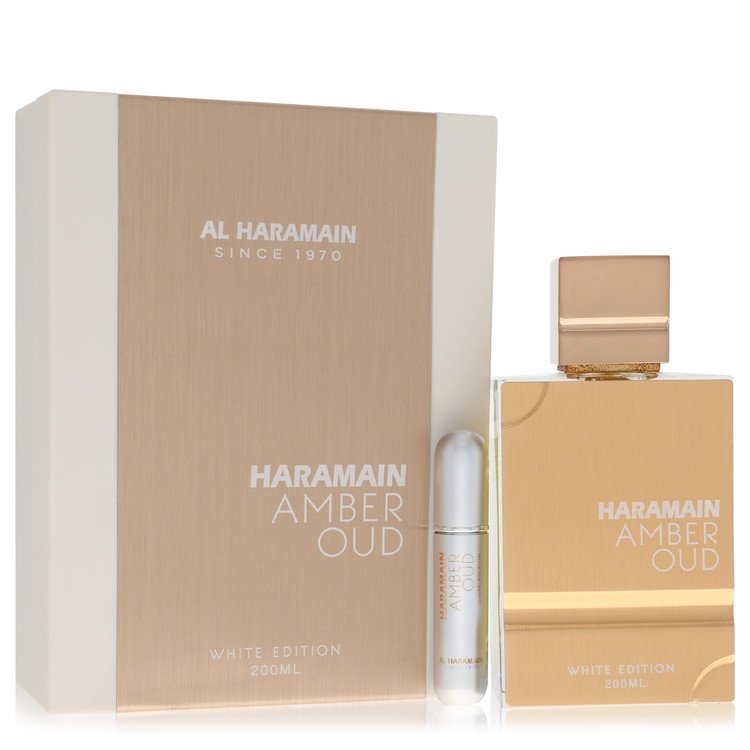 Al Haramain Amber Oud White Edition By Al Haramain Eau De Parfum Spray (Unisex) 6.7 Oz (Men) - Rochan Shop