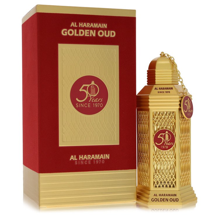 Al Haramain Golden Oud By Al Haramain Eau De Parfum Spray 3.4 Oz (Men) - Rochan Shop
