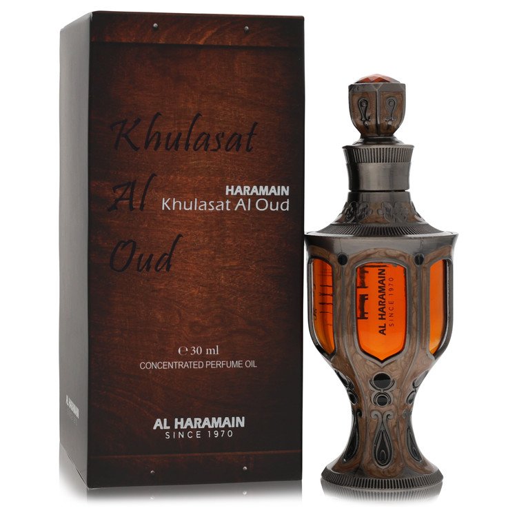 Al Haramain Khulasat Al Oud By Al Haramain Concentrated Perfume Oil 1.01 Oz (Men) - Rochan Shop