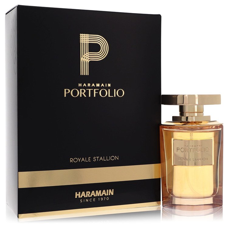Al Haramain Portfolio Royale Stallion Eau De Parfum Spray By Al Haramain (Men) - Rochan Shop
