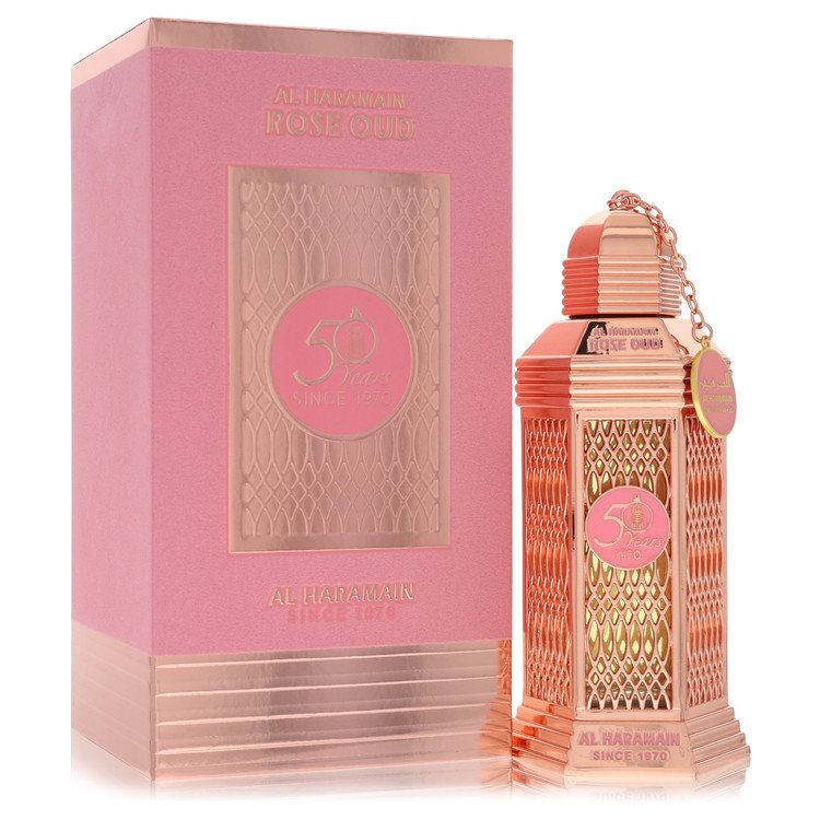 Al Haramain Rose Oud By Al Haramain Eau De Parfum Spray 3.4 Oz (Women) - Rochan Shop