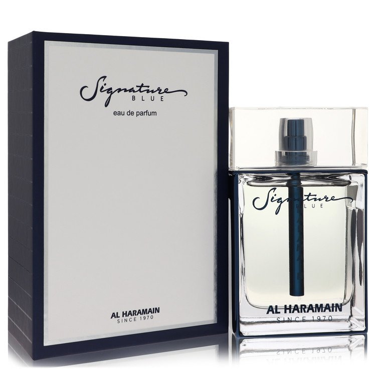 Al Haramain Signature Blue Eau De Parfum Spray By Al Haramain (Men) - Rochan Shop