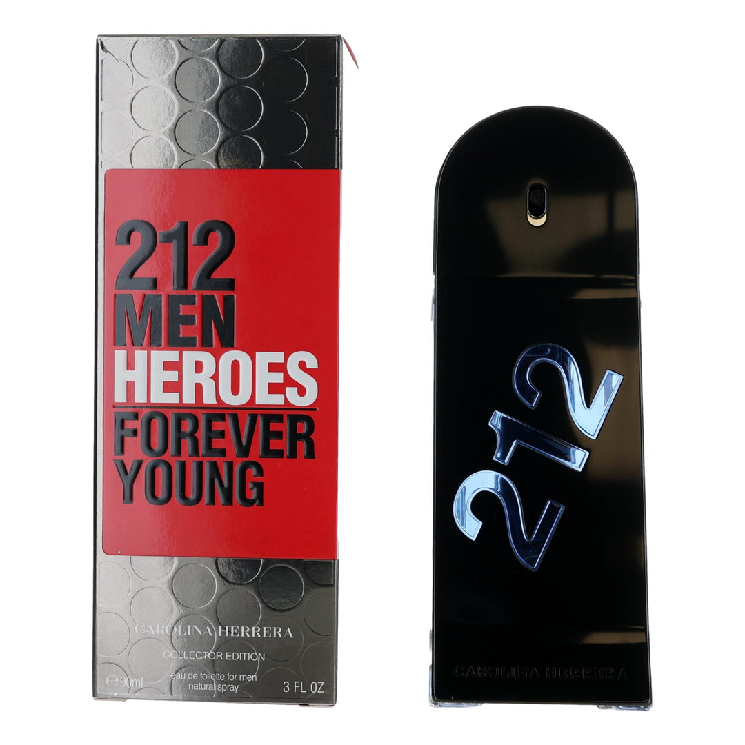 212 Heroes Forever Young By Carolina Herrera, 3 Oz Edt Spray For Men