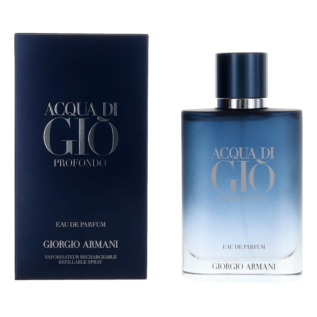 Acqua Di Gio Profondo By Giorgio Armani, 3.3 Oz Edp Spray For Men