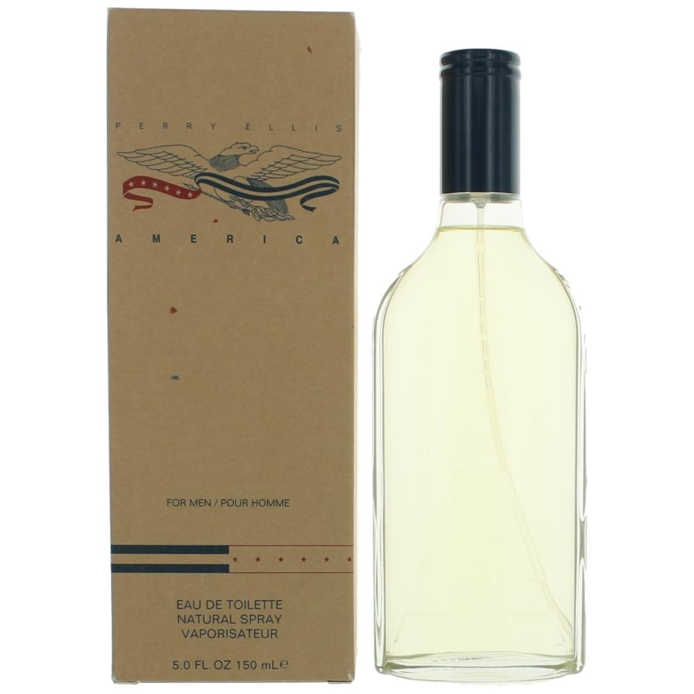 America By Perry Ellis, 5 Oz Edt Spray For Men - Rochan Shop