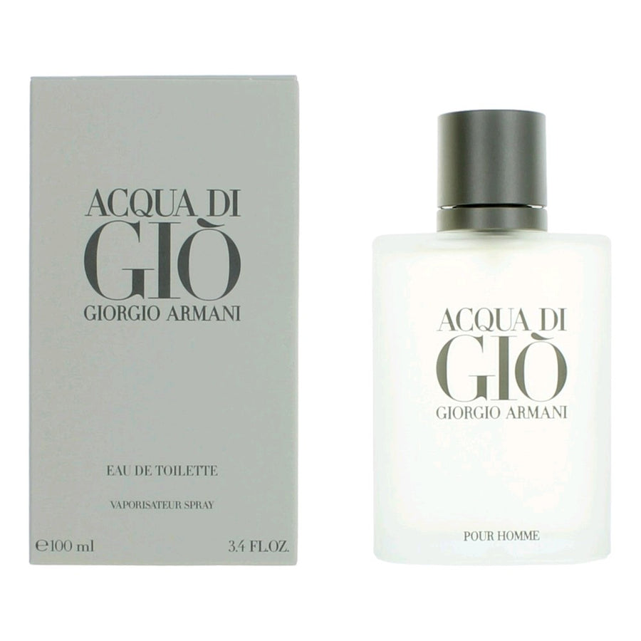 Acqua Di Gio By Giorgio Armani, 3.4 Oz Edt Spray For Men - Rochan Shop