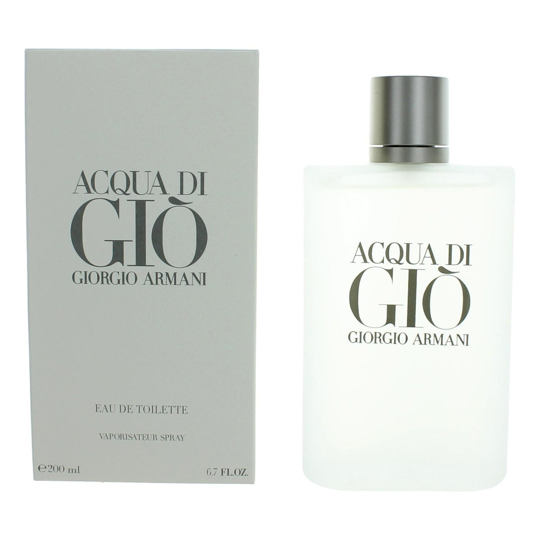 Acqua Di Gio By Giorgio Armani, 6.7 Oz Edt Spray For Men