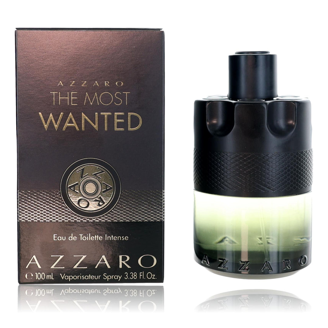 Azzaro The Most Wanted By Azzaro, 3.3 Oz Edt Intense Spray For Men