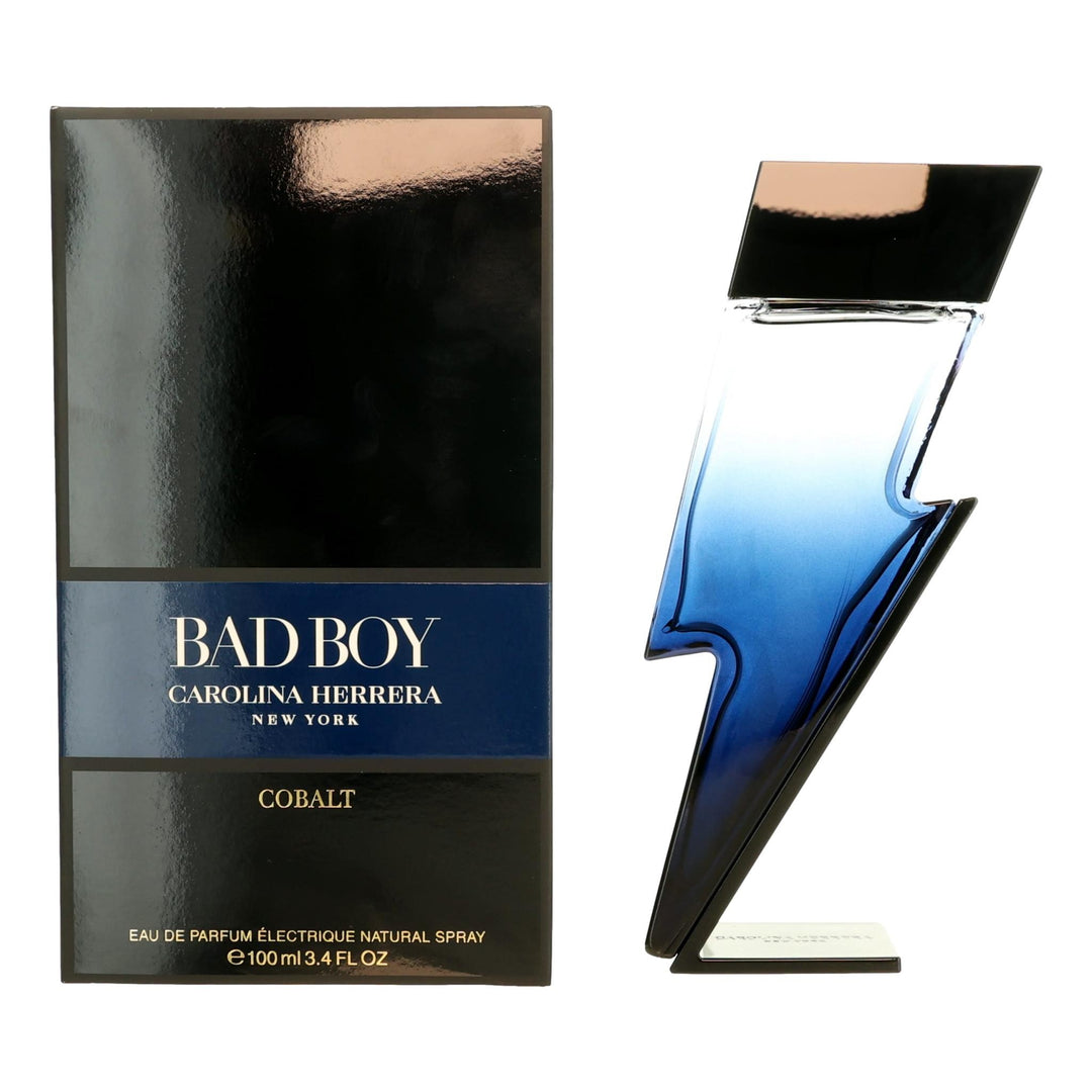 Bad Boy Cobalt By Carolina Herrera, 3.4 Oz Edp Electrique Spray Men - Rochan Shop