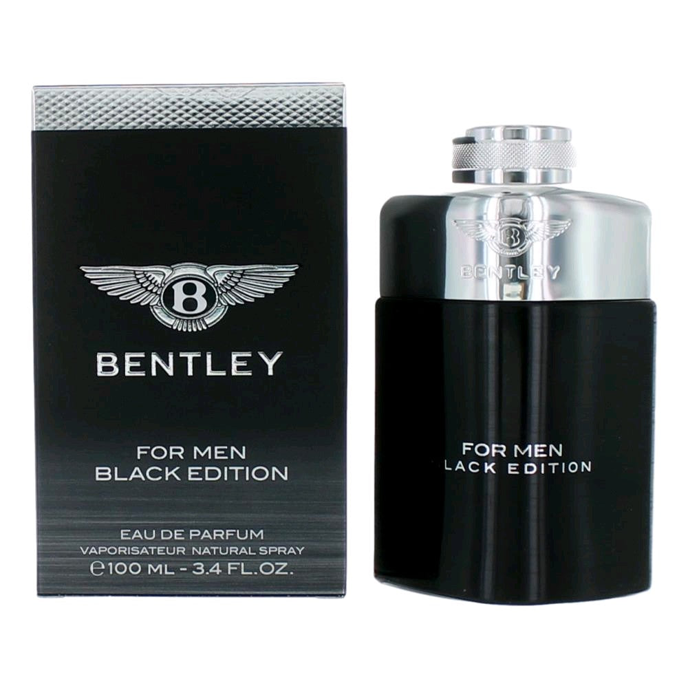 Bentley Black Edition By Bentley, 3.4 Oz Edp Spray For Men