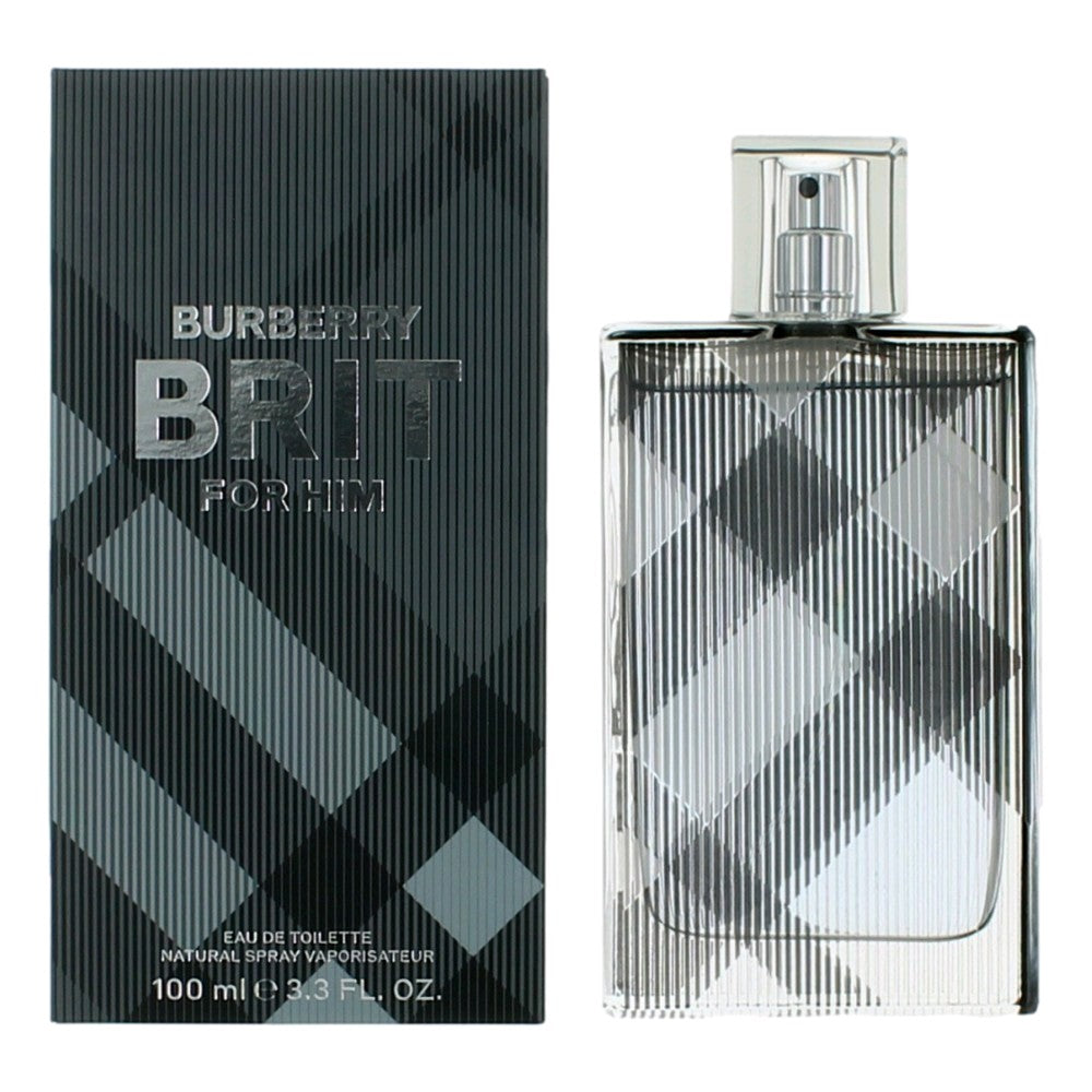 Brit By Burberry, 3.3 Oz Edt Spray For Men