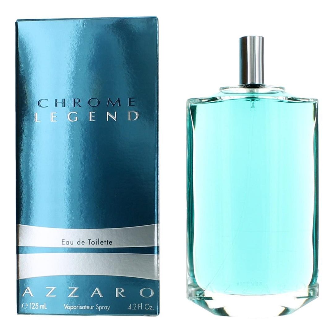 Chrome Legend By Azzaro, 4.2 Oz Edt Spray For Men