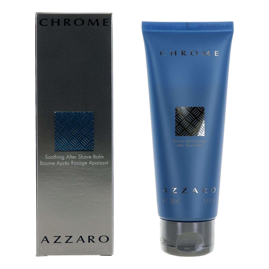 Chrome By Azzaro, 3.4 Oz After Shave Balm For Men - Rochan Shop