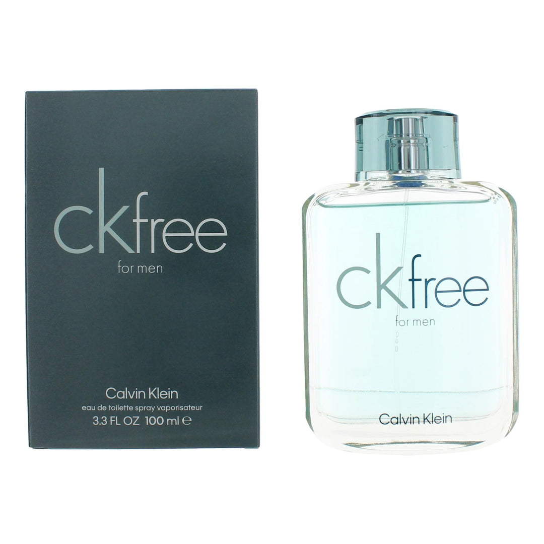 Ck Free By Calvin Klein, 3.3 Oz Edt Spray For Men