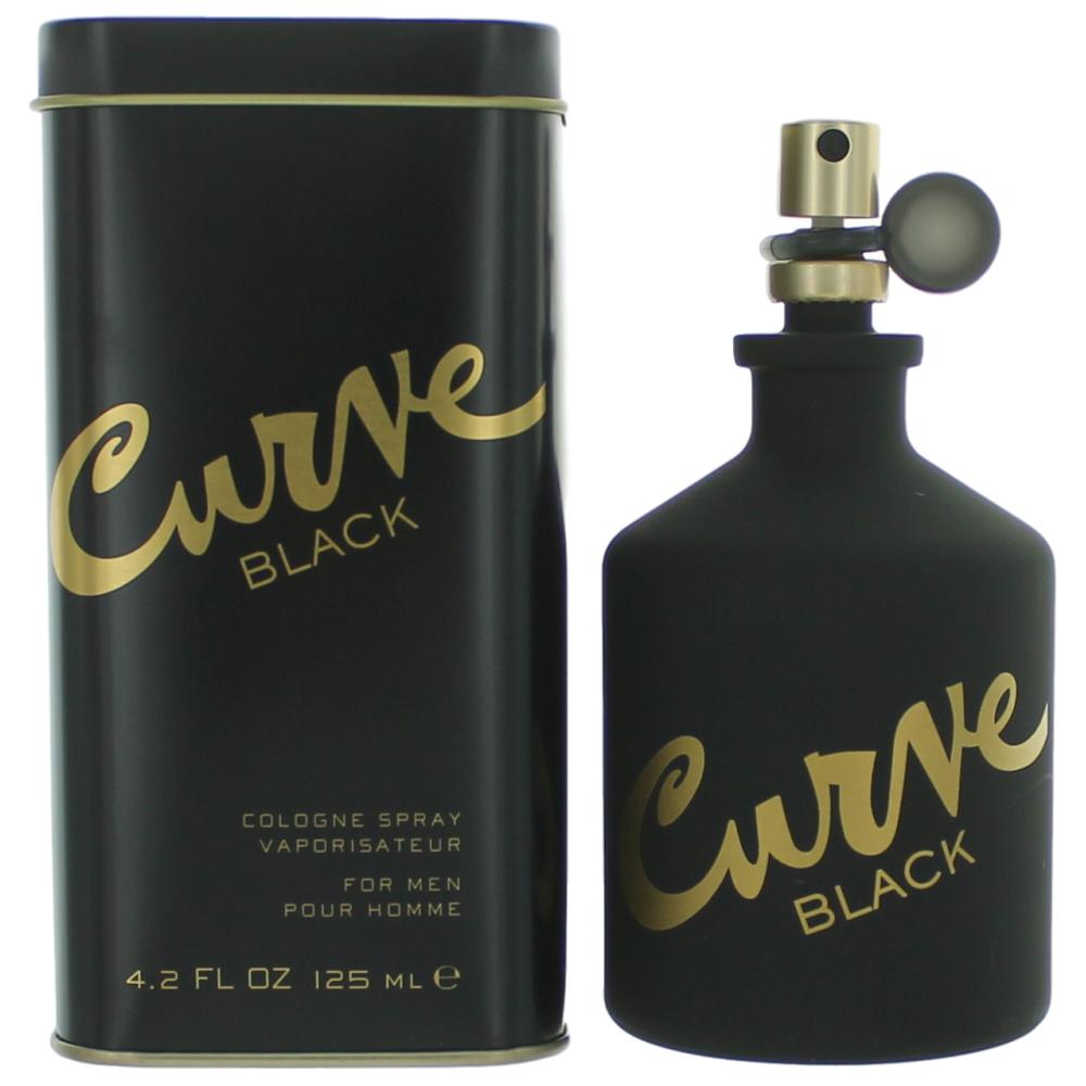 Curve Black By Liz Claiborne, 4.2 Oz Cologne Spray For Men