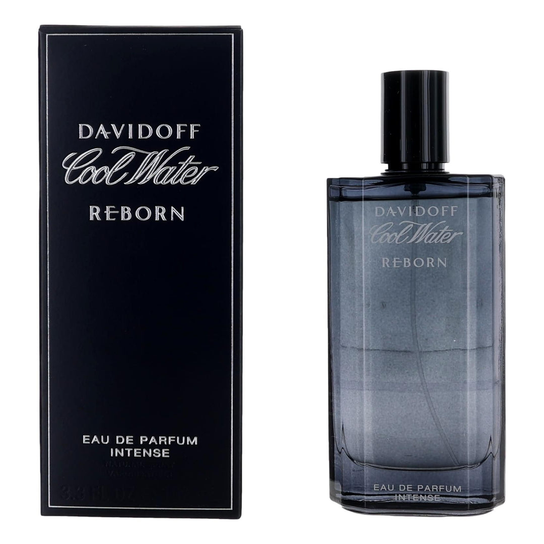 Cool Water Reborn By Davidoff, 3.3 Oz Edp Intense Spray For Men