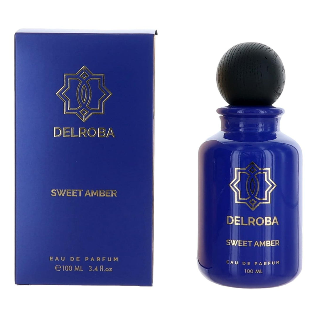 Delroba Sweet Amber By Delroba, 3.4 Oz Edp Spray For Men