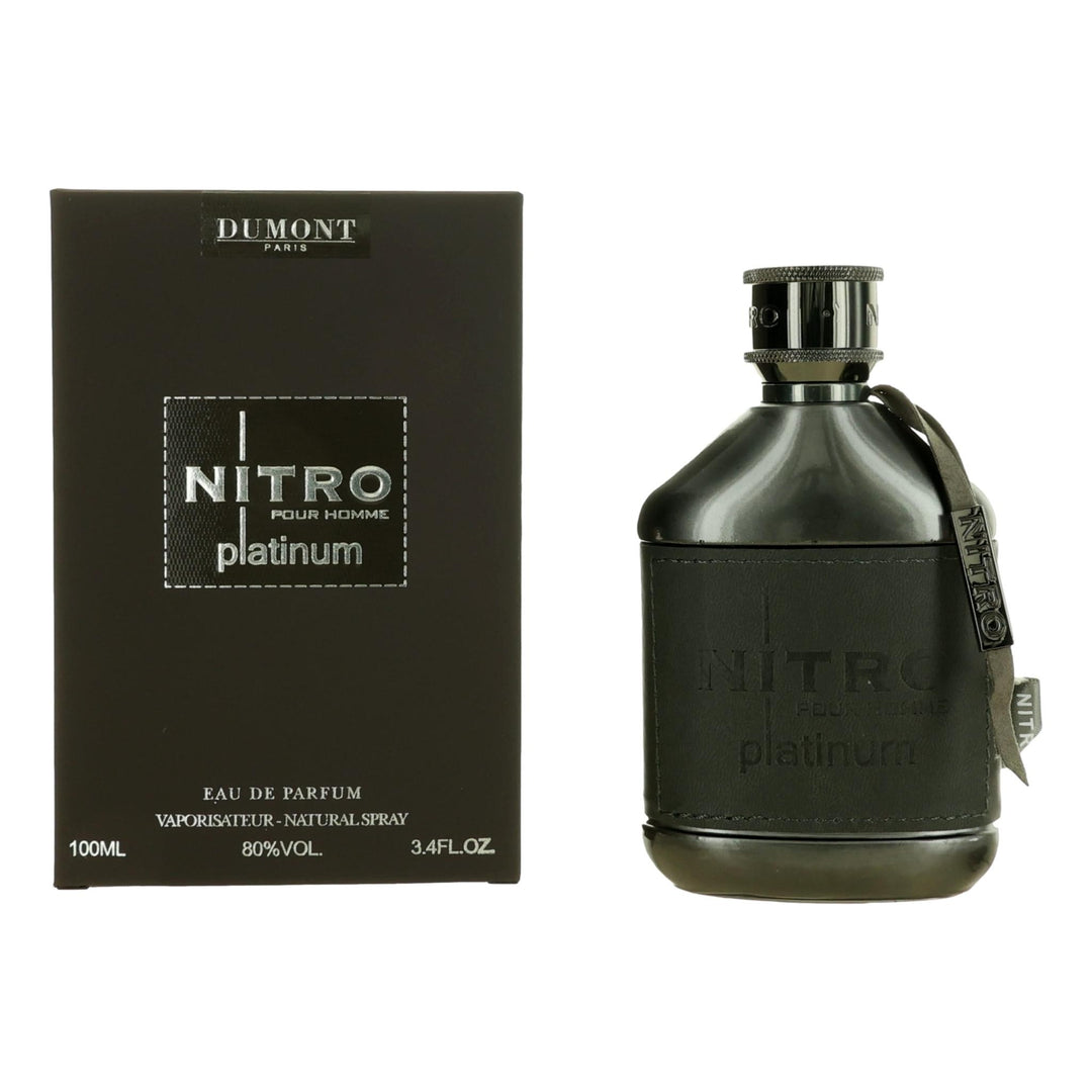 Nitro Platinum By Dumont, 3.4 Oz Edp Spray For Men