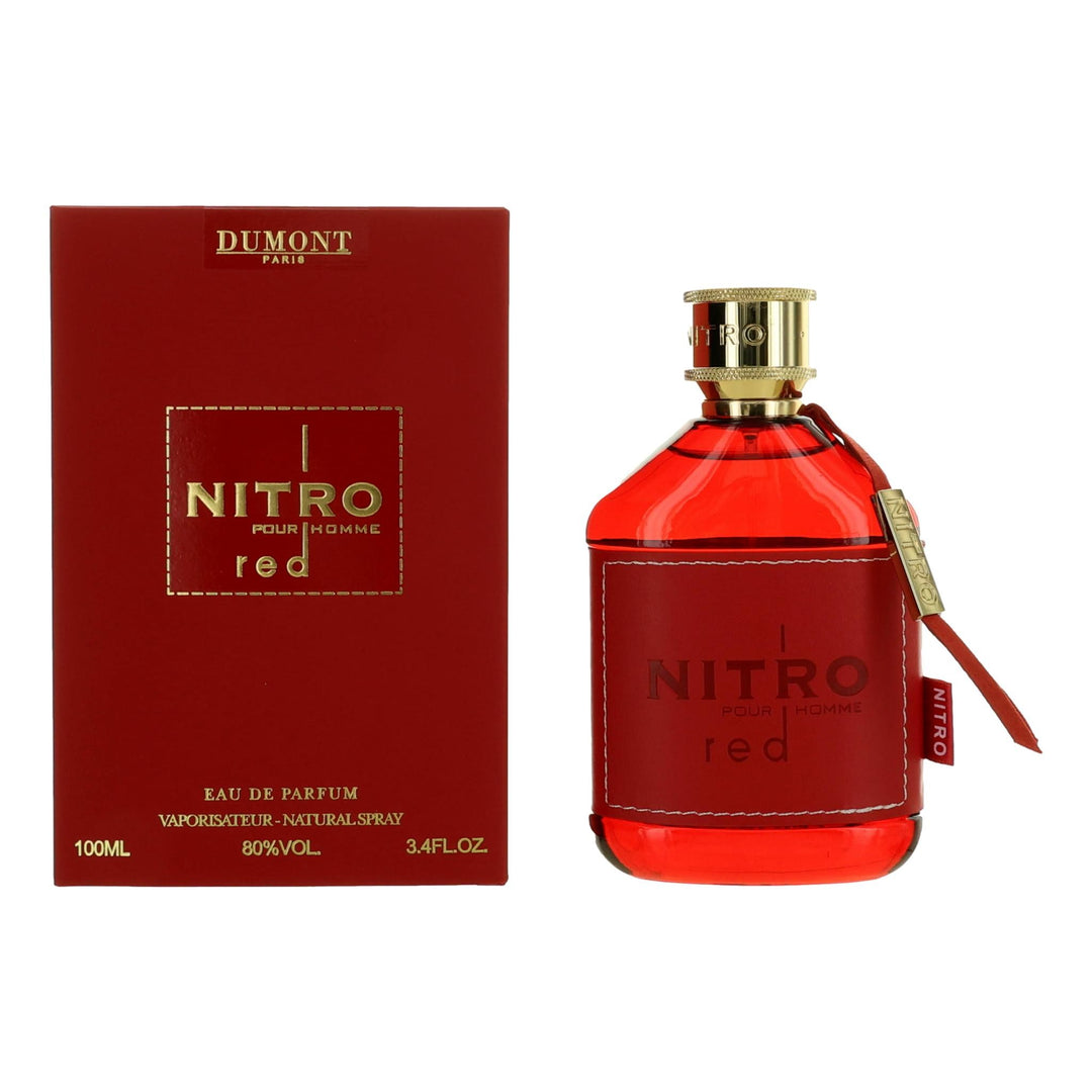 Nitro Red By Dumont, 3.4 Oz Edp Spray For Men