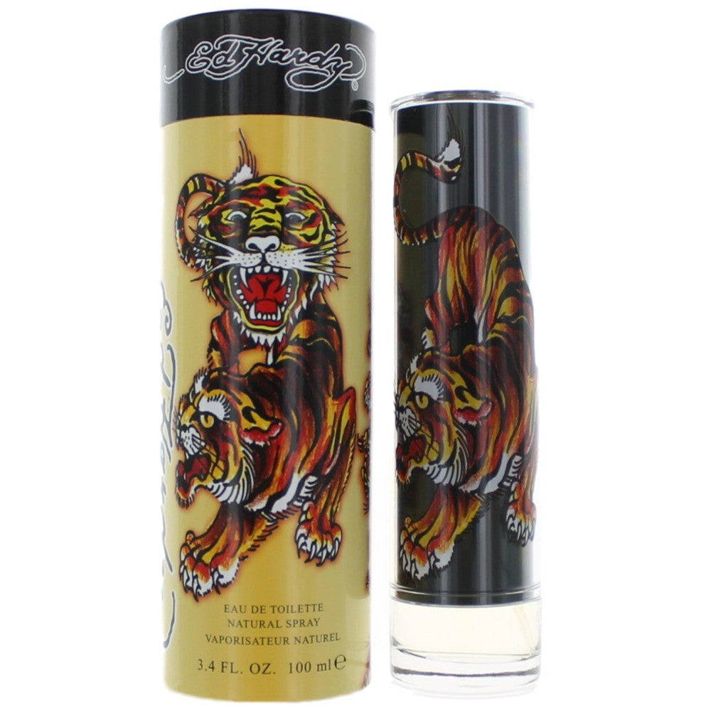 Ed Hardy By Christian Audigier, 3.4 Oz Edt Spray For Men