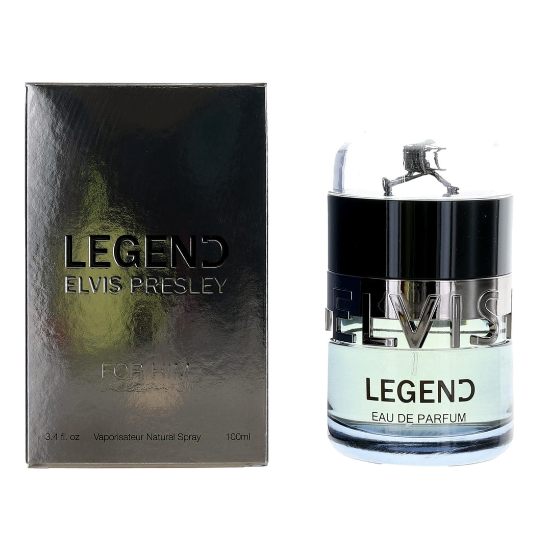 Legend For Him By Elvis Presley, 3.4 Oz Edp Spray For Men