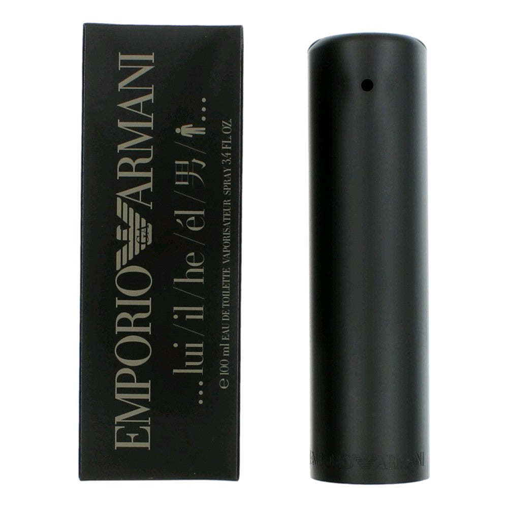 Emporio Armani He By Giorgio Armani, 3.4 Oz Edt Spray For Men