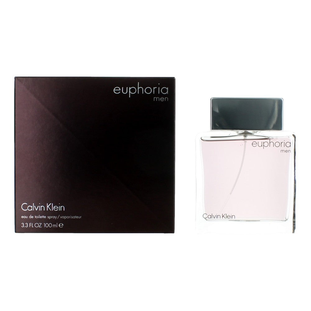 Euphoria By Calvin Klein, 3.3 Oz Edt Spray For Men - Rochan Shop