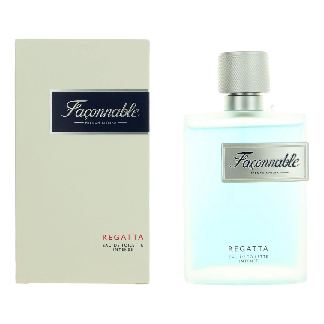Faconnable Regatta By Faconnable, 3 Oz Edt Intense Spray For Men