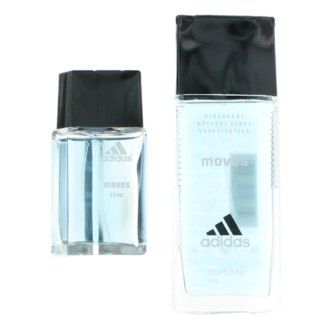 Adidas Moves By Adidas, 2 Piece Gift Set For Men