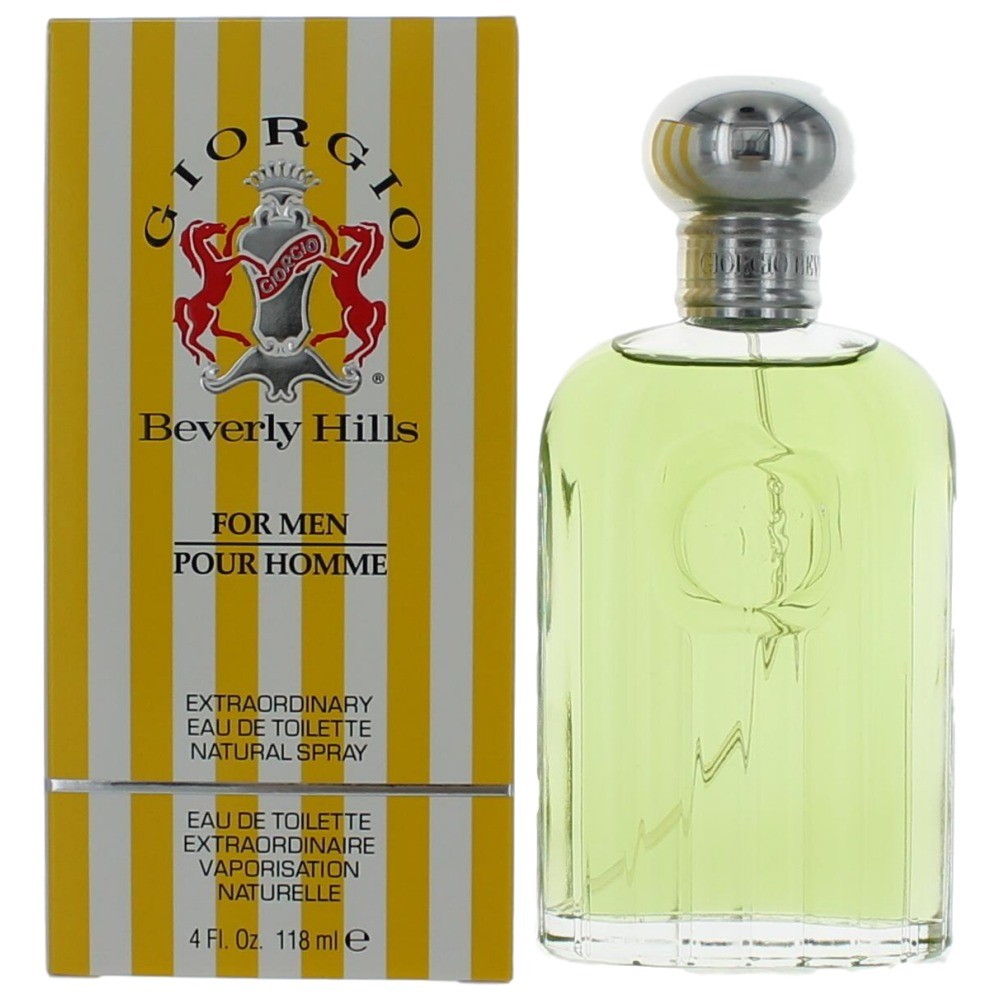 Giorgio By Beverly Hills, 4 Oz Extraordinary Edt Spray For Men