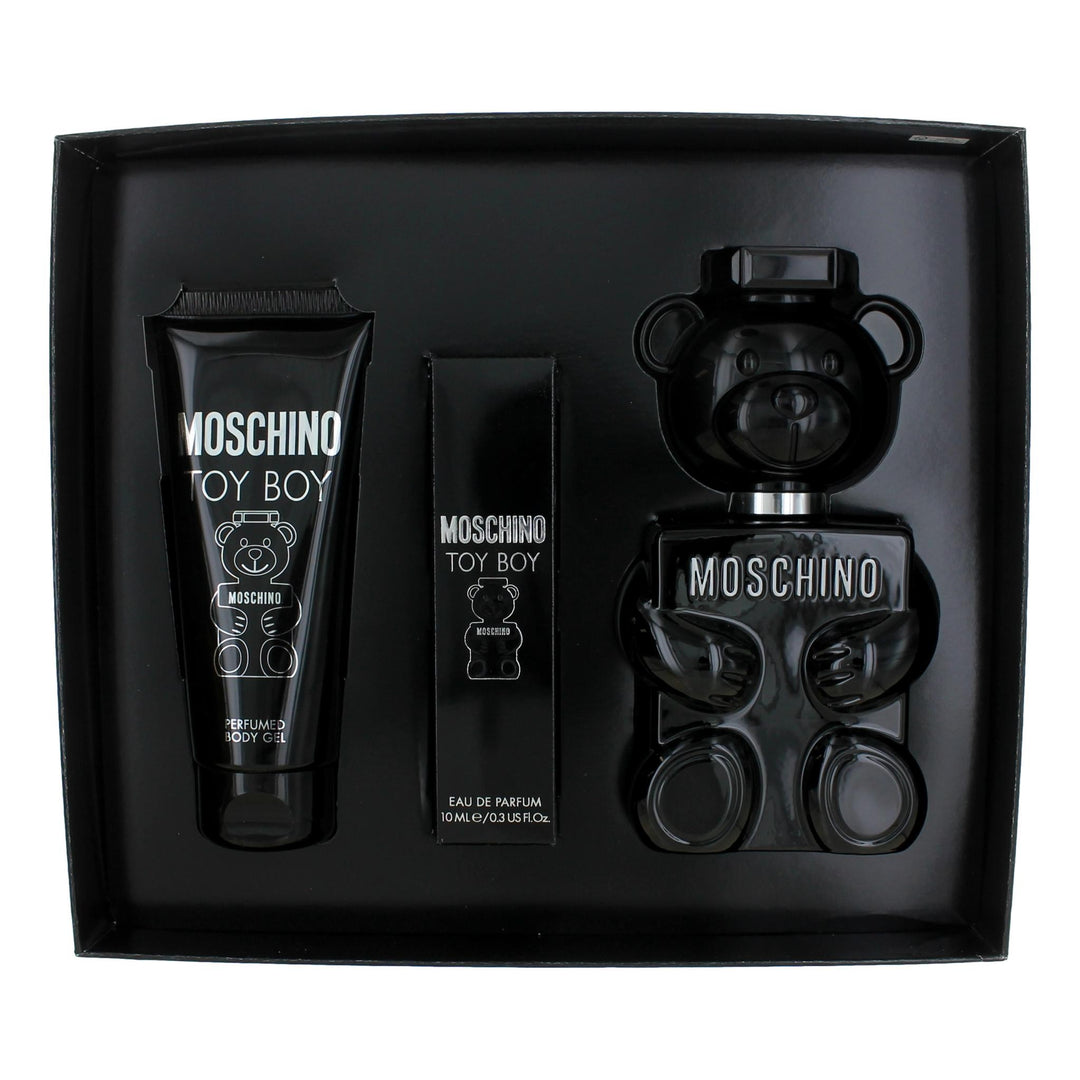 Moschino Toy Boy By Moschino, 3 Piece Gift Set For Men