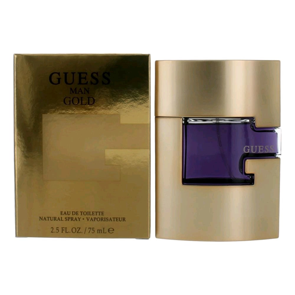 Guess Gold By Guess, 2.5 Oz Edt Spray For Men