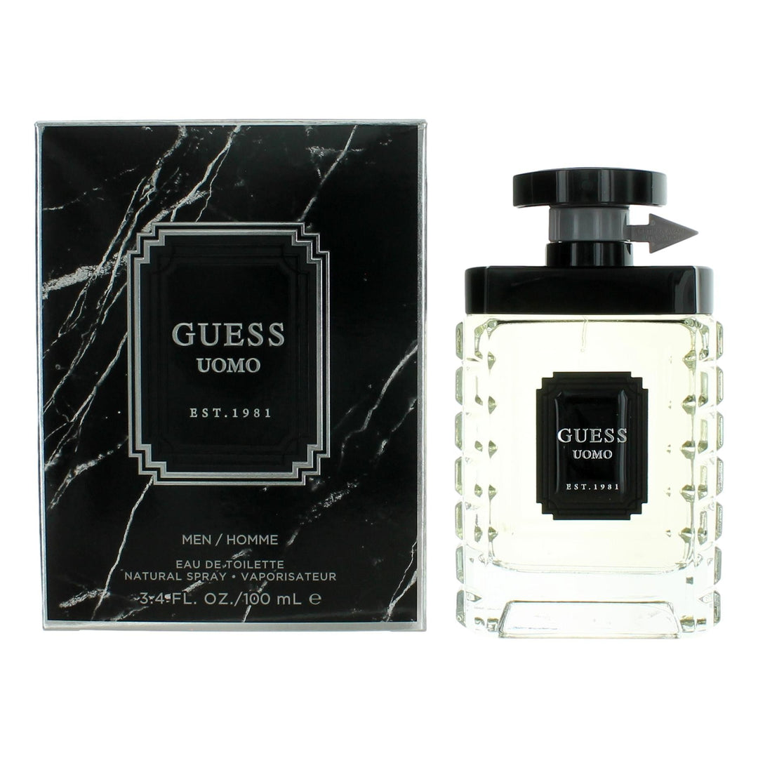 Guess Uomo By Guess, 3.4 Oz Edt For Men