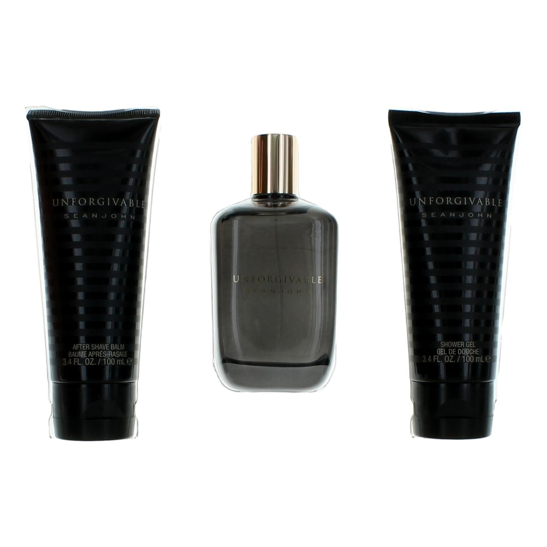 Unforgivable By Sean John, 3 Piece Gift Set For Men