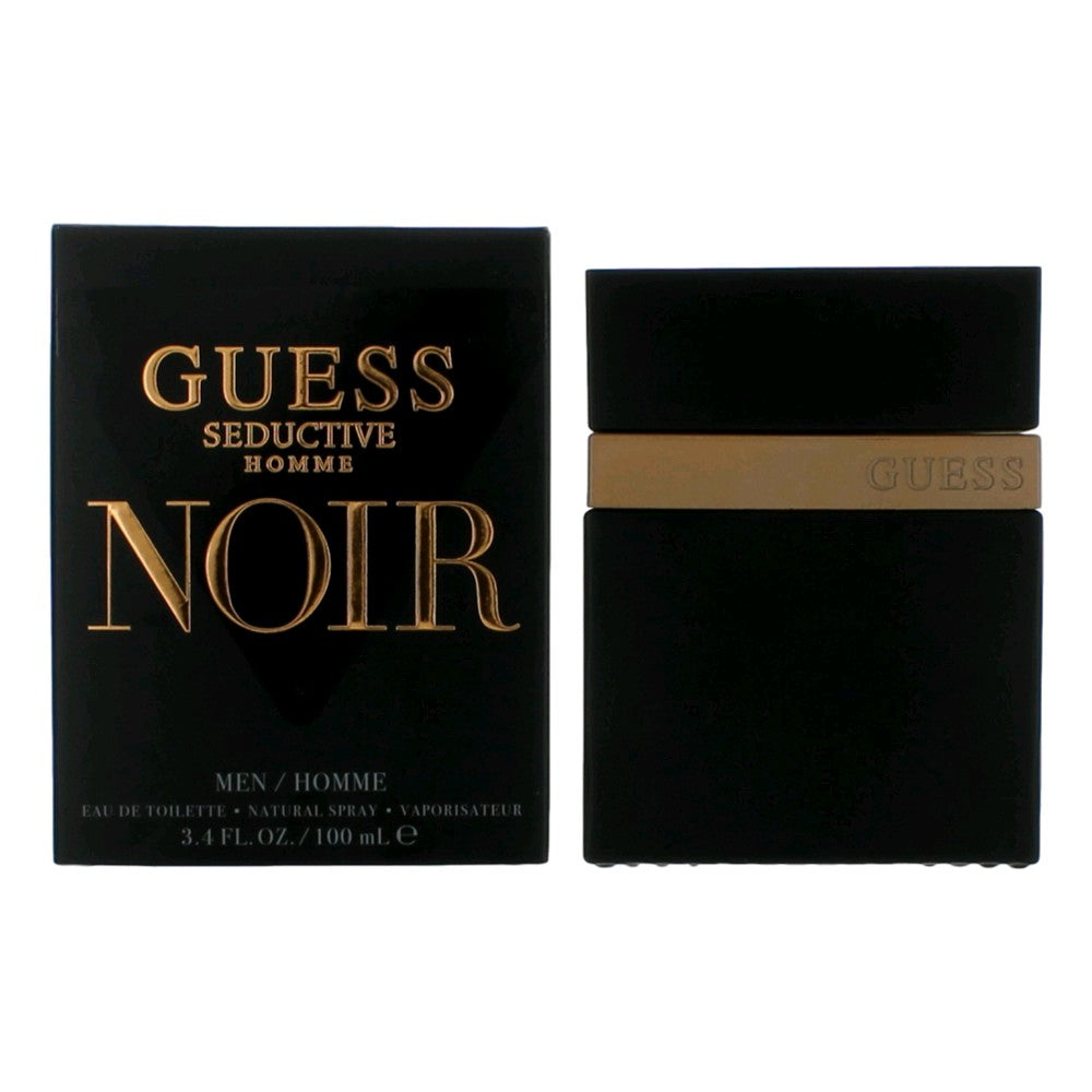 Guess Seductive Noir By Guess, 3.4 Oz Edt Spray For Men