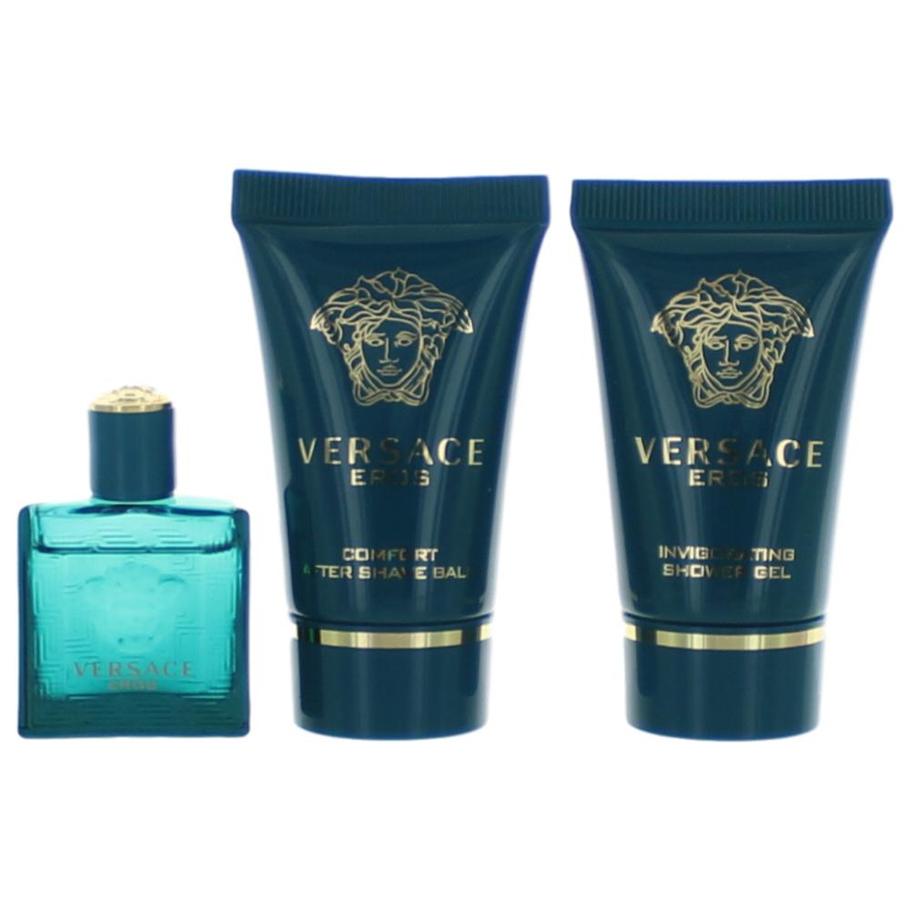 Eros By Versace, 3 Piece Mini Gift Set For Men - Rochan Shop