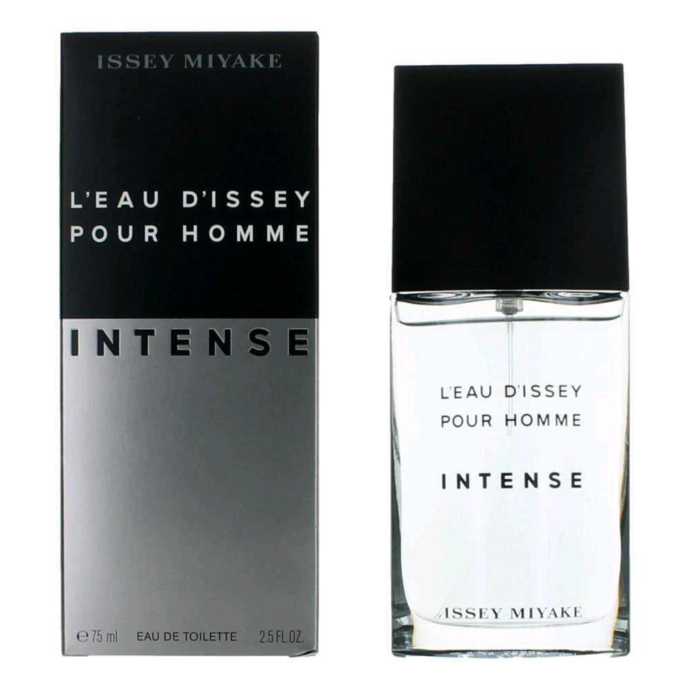 L'eau D'issey Intense By Issey Miyake, 2.5 Oz Edt Spray For Men - Rochan Shop