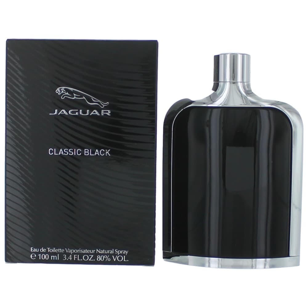 Jaguar Classic Black By Jaguar, 3.4 Oz Edt Spray For Men