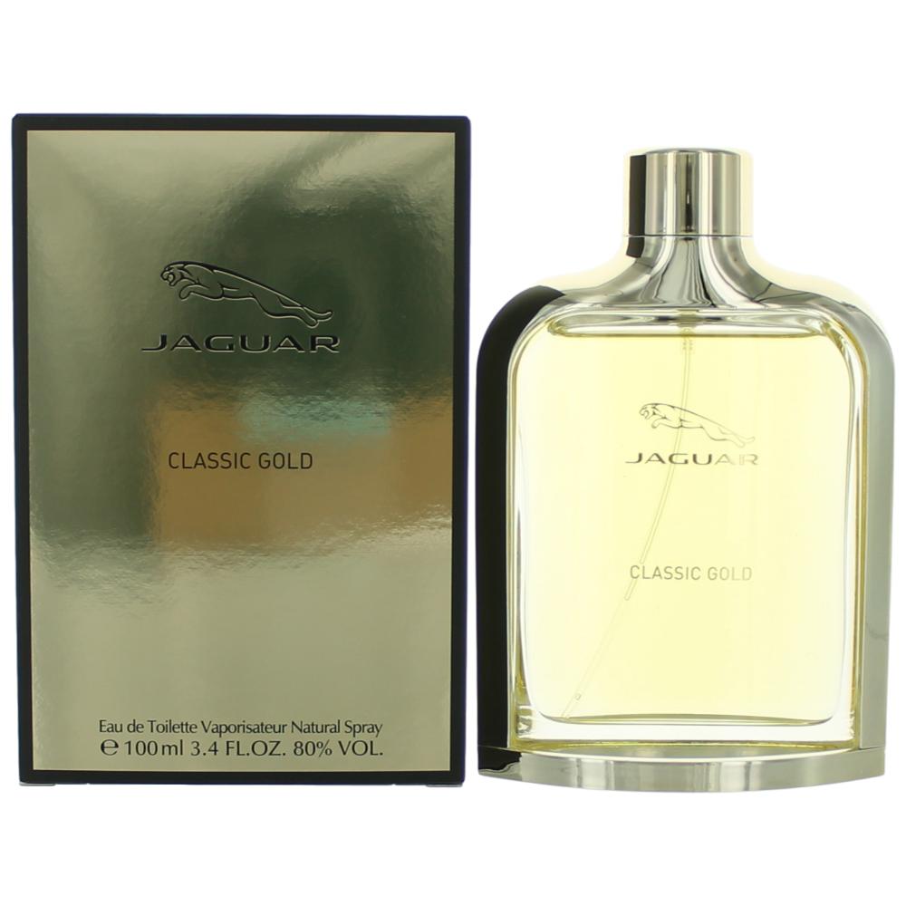 Jaguar Classic Gold By Jaguar, 3.4 Oz Edt Spray For Men - Rochan Shop