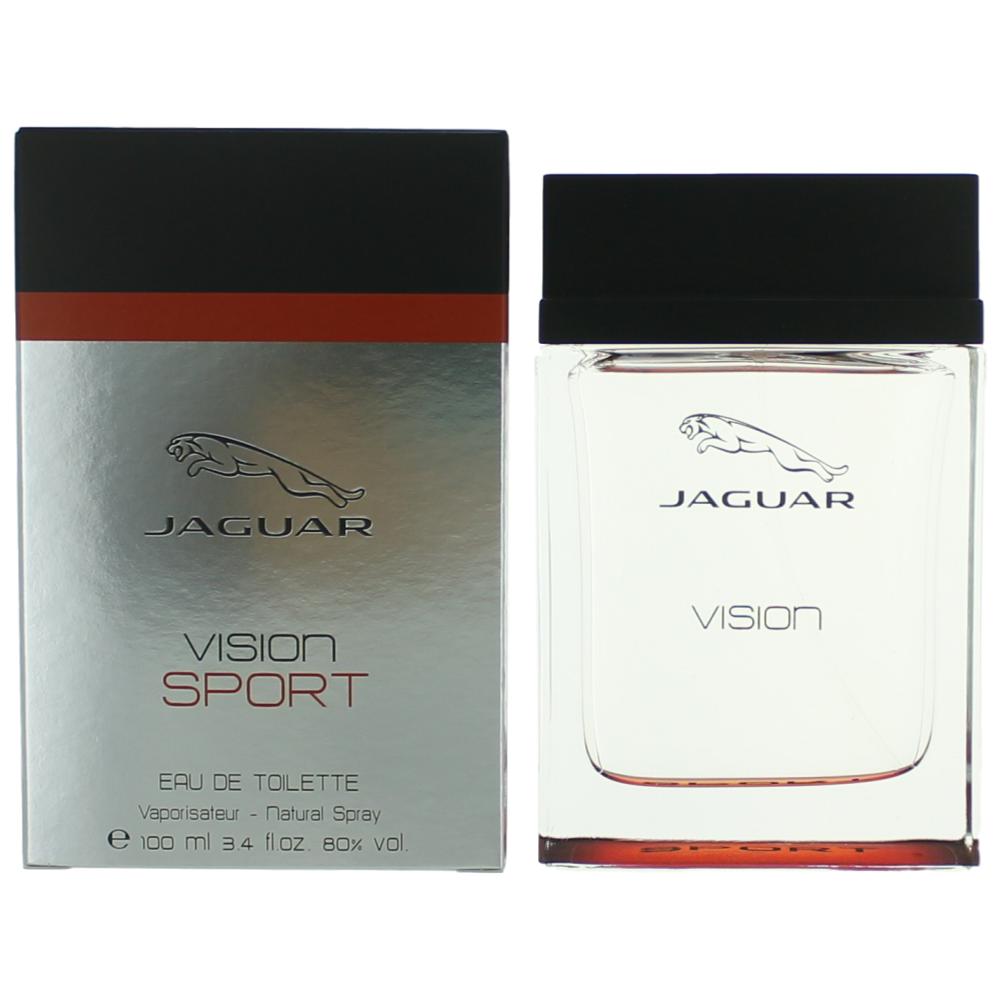 Jaguar Vision Sport By Jaguar, 3.4 Oz Edt Spray For Men