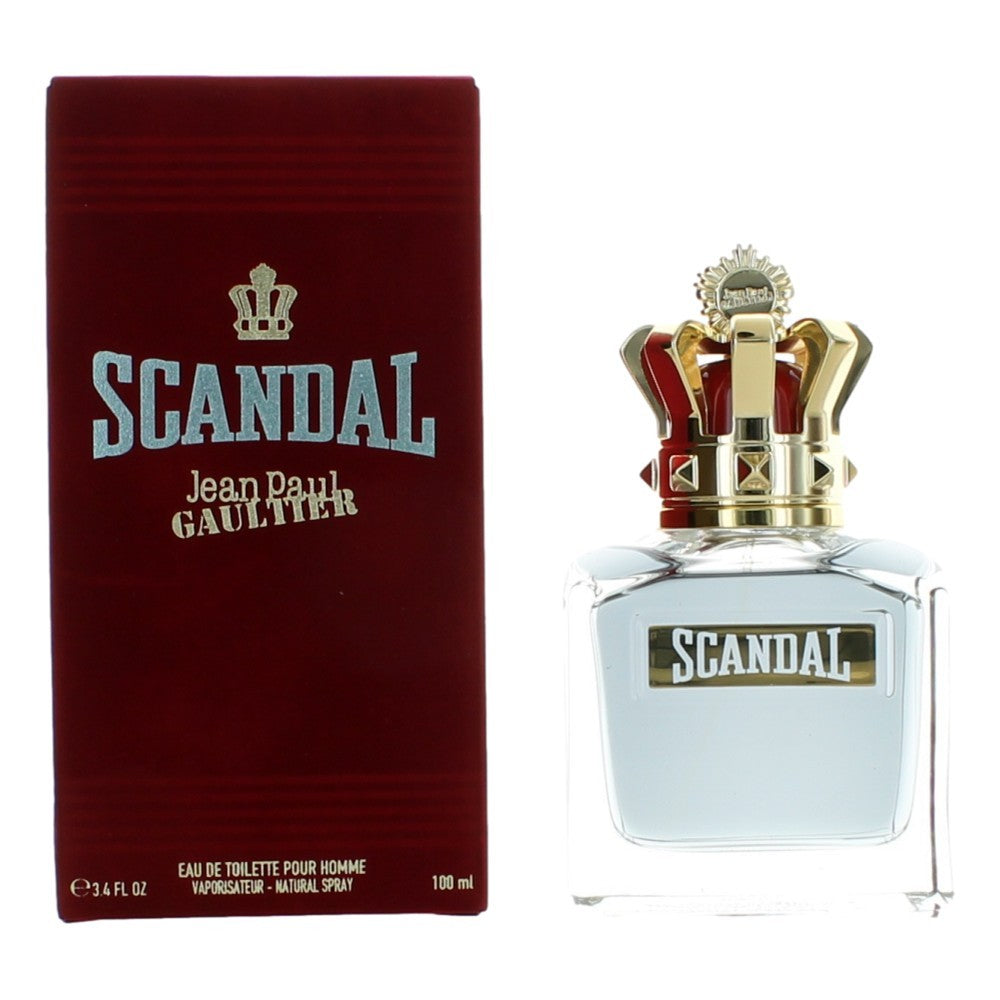 Scandal By Jean Paul Gaultier, 3.4 Oz Edt Spray For Men