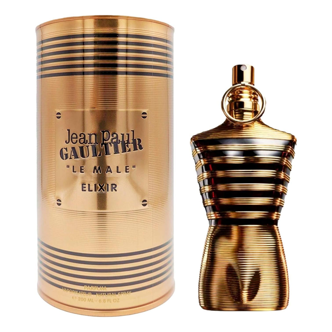 Jean Paul Gaultier Le Male Elixir By Jpg, 6.8 Oz Parfum Spray For Men - Rochan Shop