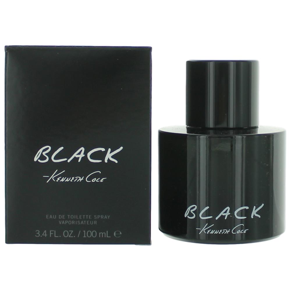 Kenneth Cole Black By Kenneth Cole, 3.4 Oz Edt Spray For Men