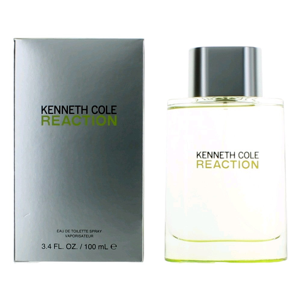 Kenneth Cole Reaction By Kenneth Cole, 3.4 Oz Edt Spray For Men - Rochan Shop