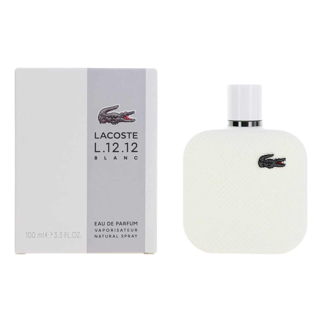 Lacoste L.12.12 White Blanc By Lacoste, 3.3 Oz Edp Spray For Men