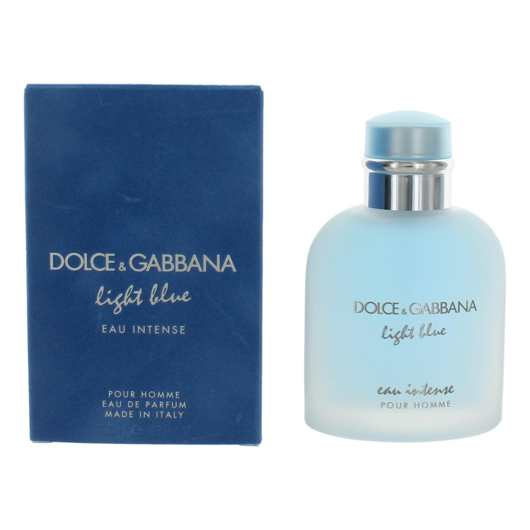 Light Blue Eau Intense By Dolce & Gabbana, 3.3 Oz Edp Spray For Men