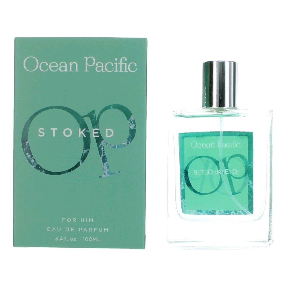 Op Stoked By Ocean Pacific, 3.4 Oz Edt Spray For Men