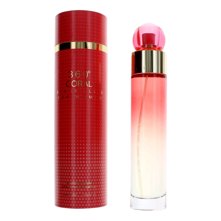 Perry Ellis 360 Coral By Perry Ellis, 3.4 Oz Edp Spray For Women - Rochan Shop