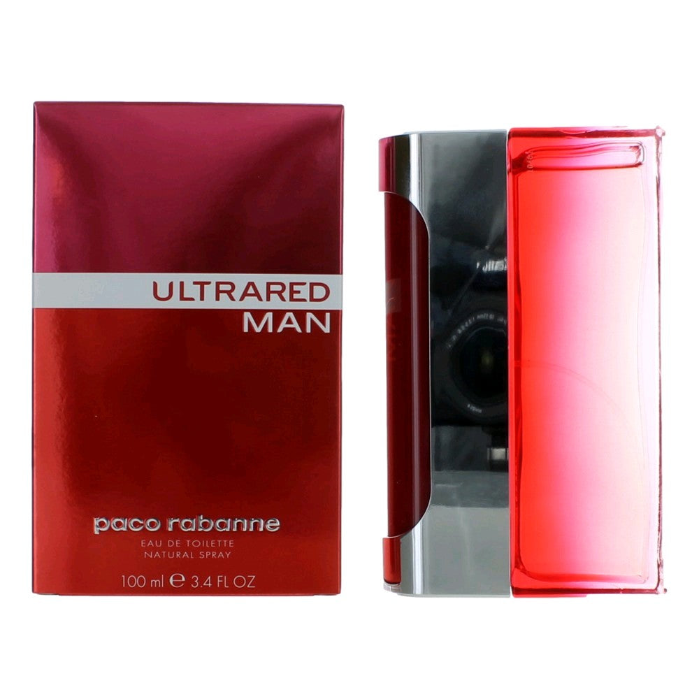 Ultrared By Paco Rabanne, 3.4 Oz Edt Spray For Men - Rochan Shop