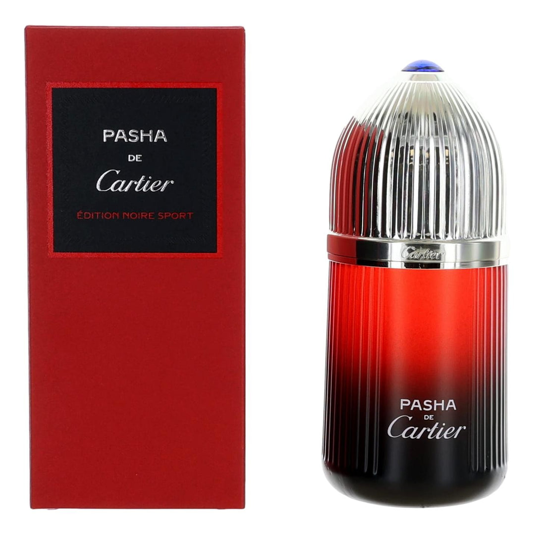 Pasha Noire Sport By Cartier, 3.4 Oz Edt Spray For Men